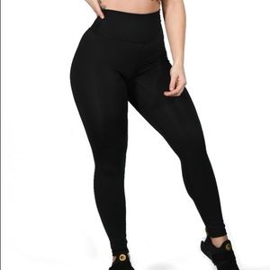 Til you collapse black classic leggings